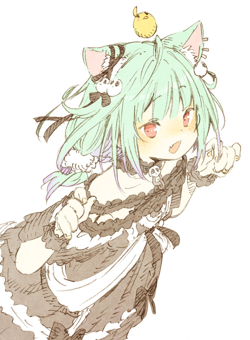 uruha rushia and piyoko (hololive) drawn by abara_heiki