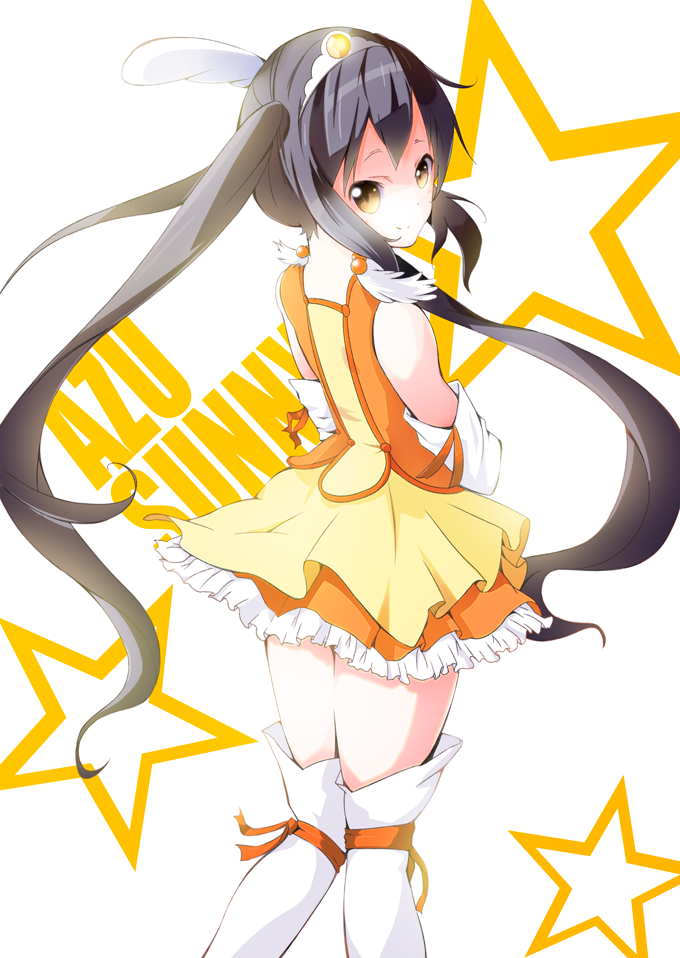 nakano azusa and cure sunny (precure and 2 more) drawn by suzumeko