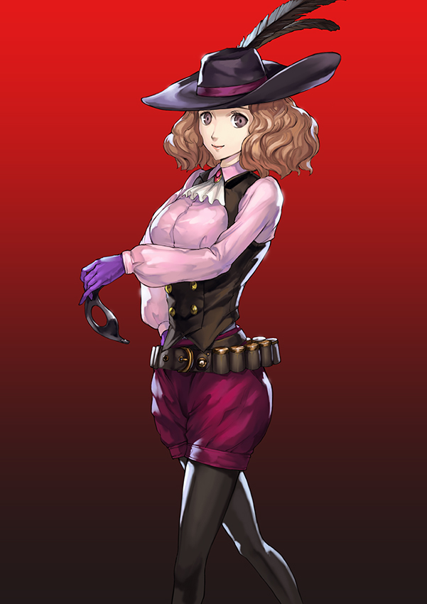 okumura haru and noir (persona and 1 more) drawn by maekawa_yuichi