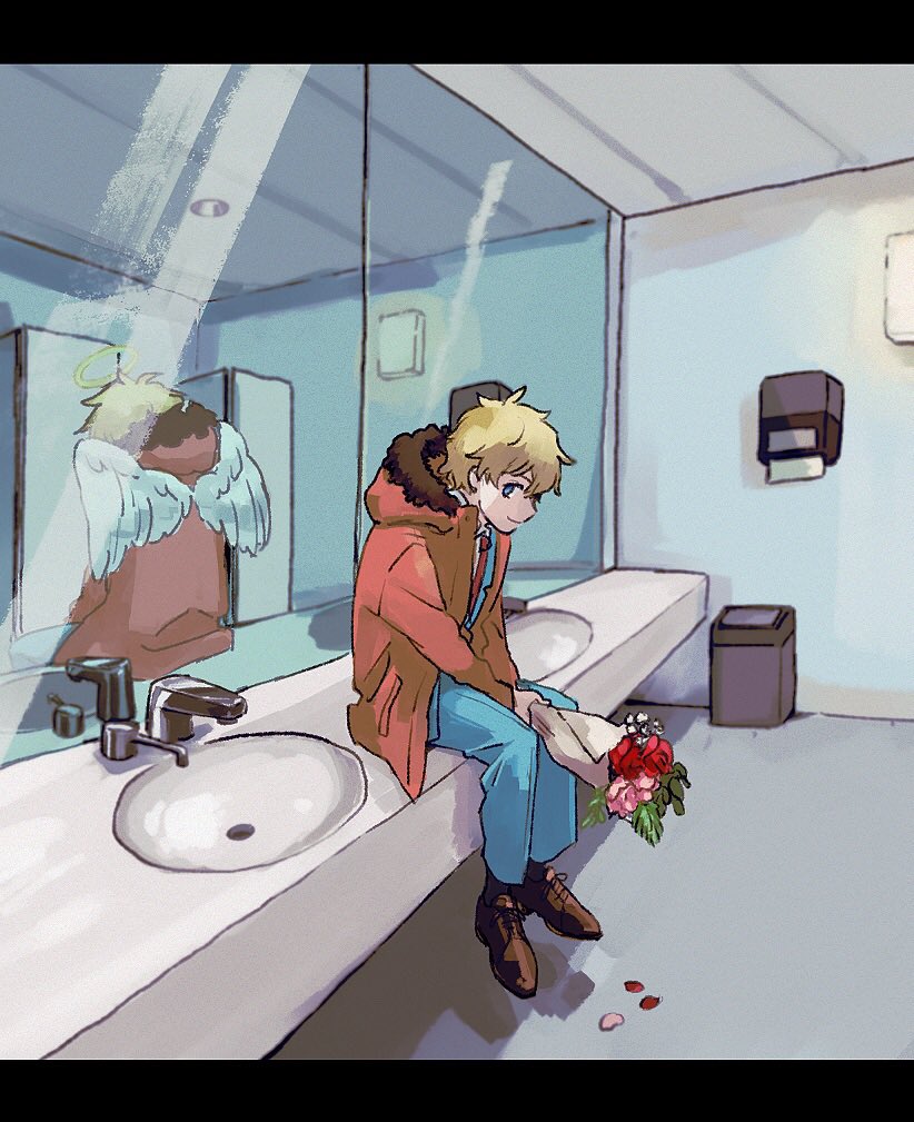 kenny mccormick (south park) drawn by ume-bayashi