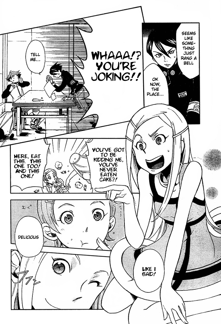 eureka, anemone, renton thurston, and dominic sorel (eureka seven)