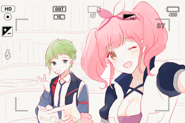makina nakajima and reina prowler (macross and 1 more) drawn by vono