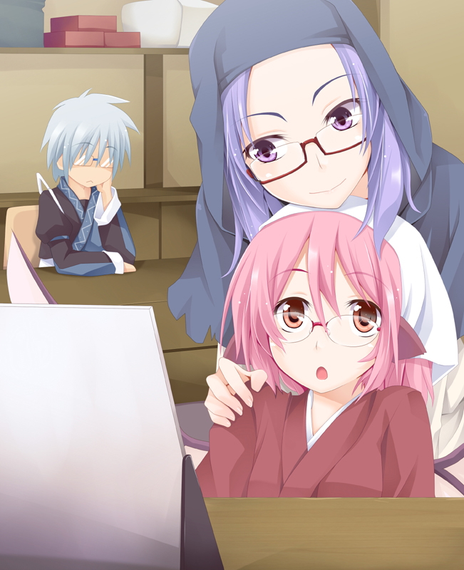 mystia lorelei, morichika rinnosuke, kumoi ichirin, and okamisty (touhou) drawn by ogami_kazuki