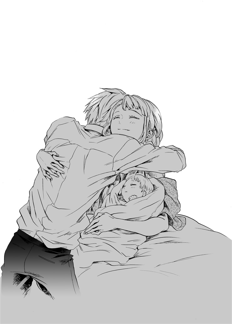ludger will kresnik, elle mel martha, and lal mel martha (tales of and 2 more) drawn by miho_(mi)