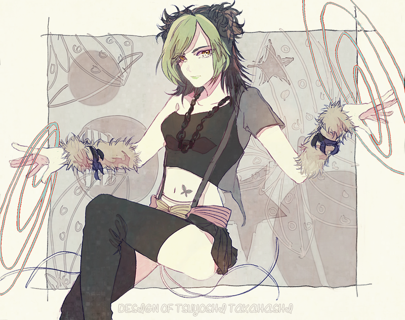 kujo jolyne (jojo no kimyou na bouken and 1 more) drawn by krusier