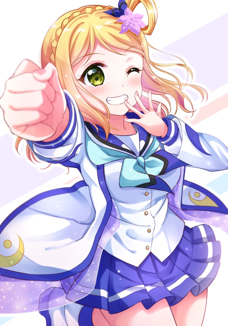 ohara mari (love live! and 1 more) drawn by pipette1223