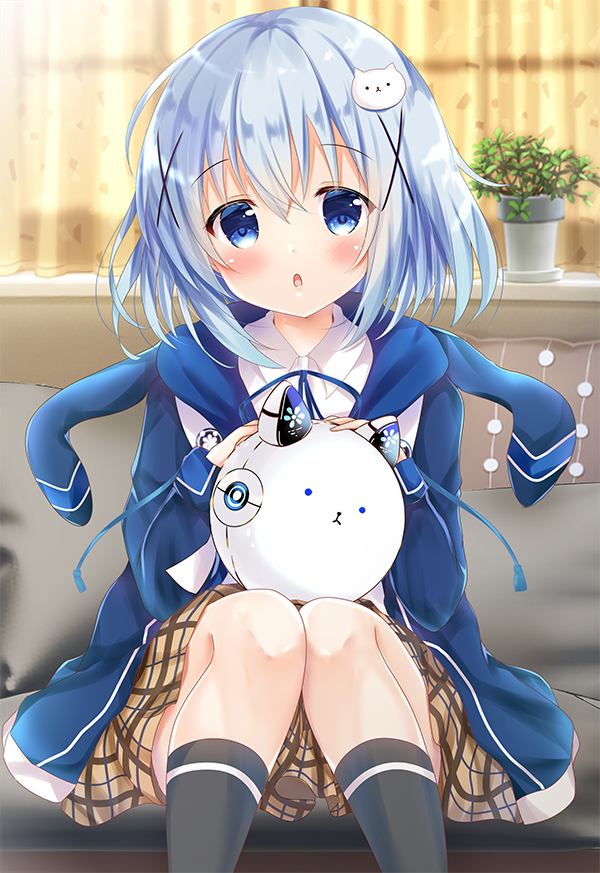 kafuu chino and tippy (gochuumon wa usagi desu ka? and 1 more) drawn by rikatan