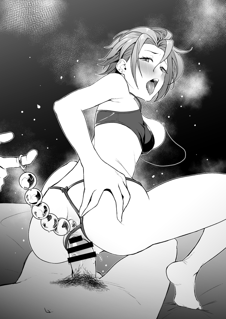 kimura natsuki (idolmaster and 1 more) drawn by tkhs