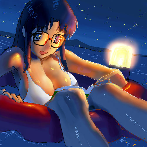 yomiko readman (read or die) drawn by nadeara_bukichi