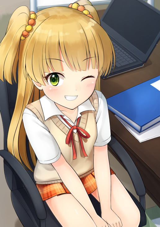 jougasaki rika (idolmaster and 1 more) drawn by ariel23795