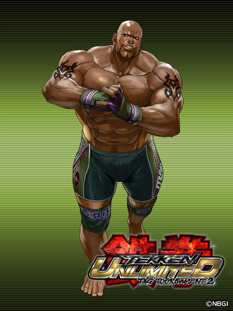 craig marduk (tekken and 2 more) drawn by junny