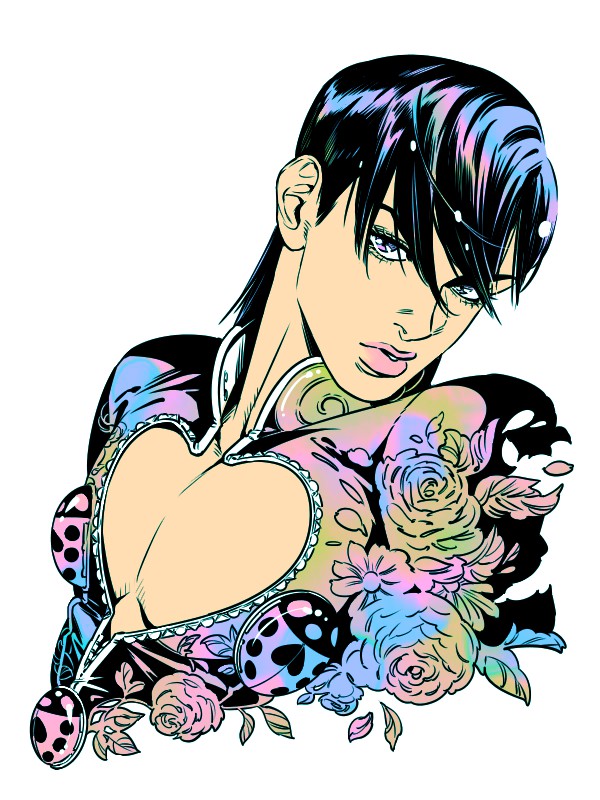 giorno giovanna and haruno shiobana (jojo no kimyou na bouken and 1 more) drawn by marion-ville