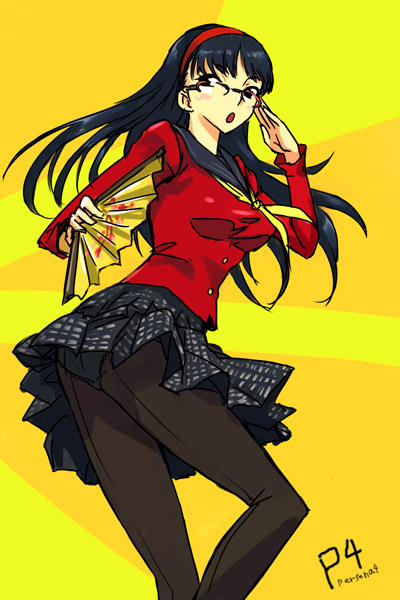 amagi yukiko (persona and 1 more) drawn by michael_f91
