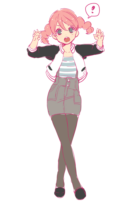 gouenji yuuka (inazuma eleven and 1 more) drawn by tomo_(sjim)