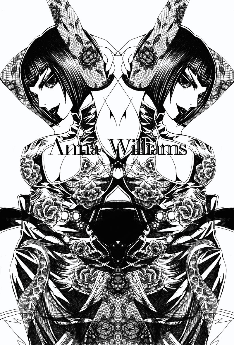 anna williams (tekken and 1 more) drawn by 96neko_mtm
