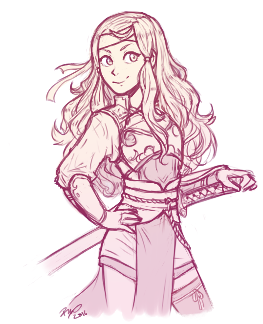 hana (fire emblem and 1 more) drawn by rubi_arts