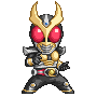 kamen rider agito (kamen rider and 1 more) drawn by eou