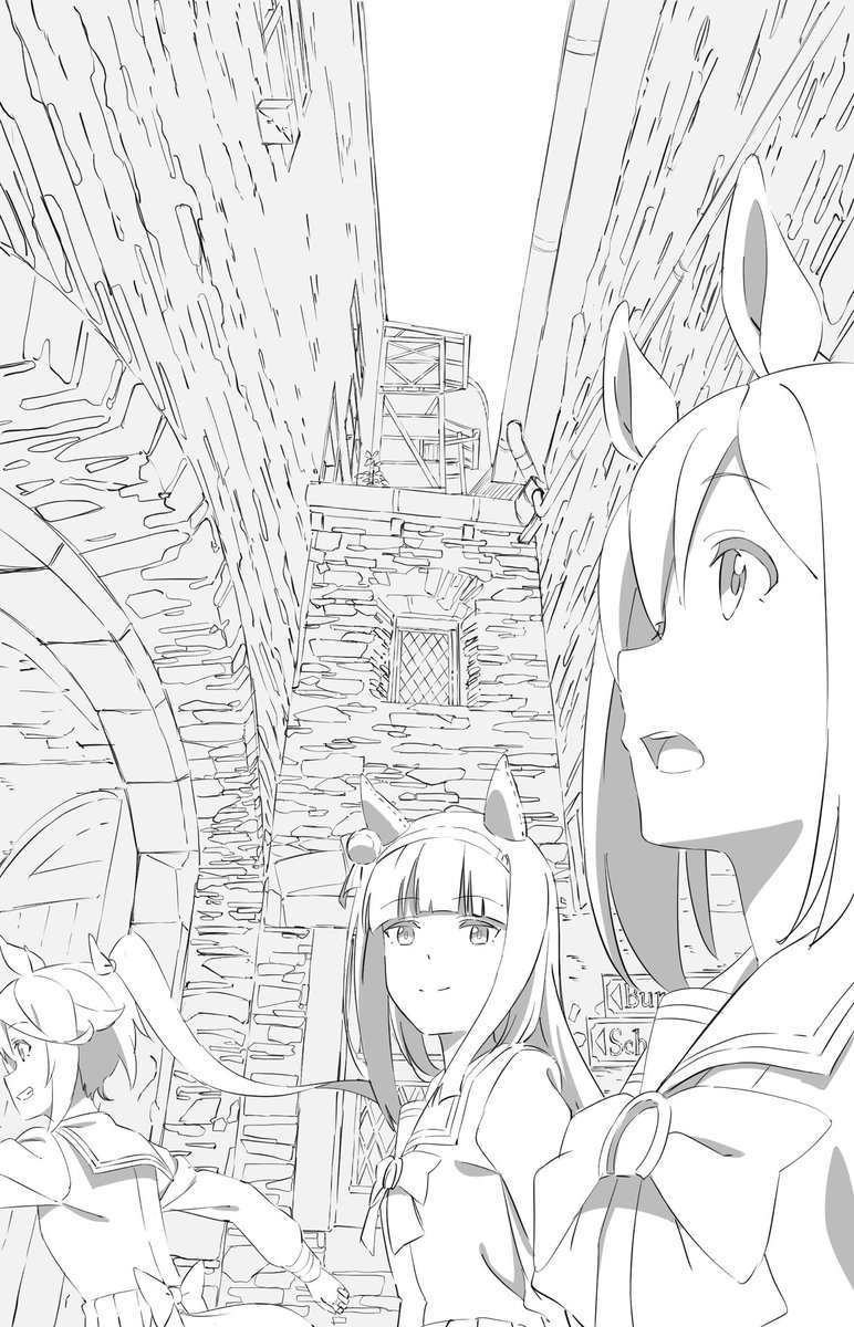 tokai teio, silence suzuka, and special week (umamusume) drawn by yokkest