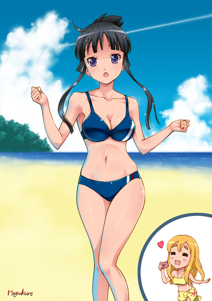 akiyama mio and kotobuki tsumugi (k-on!) drawn by number10_(hagakure)
