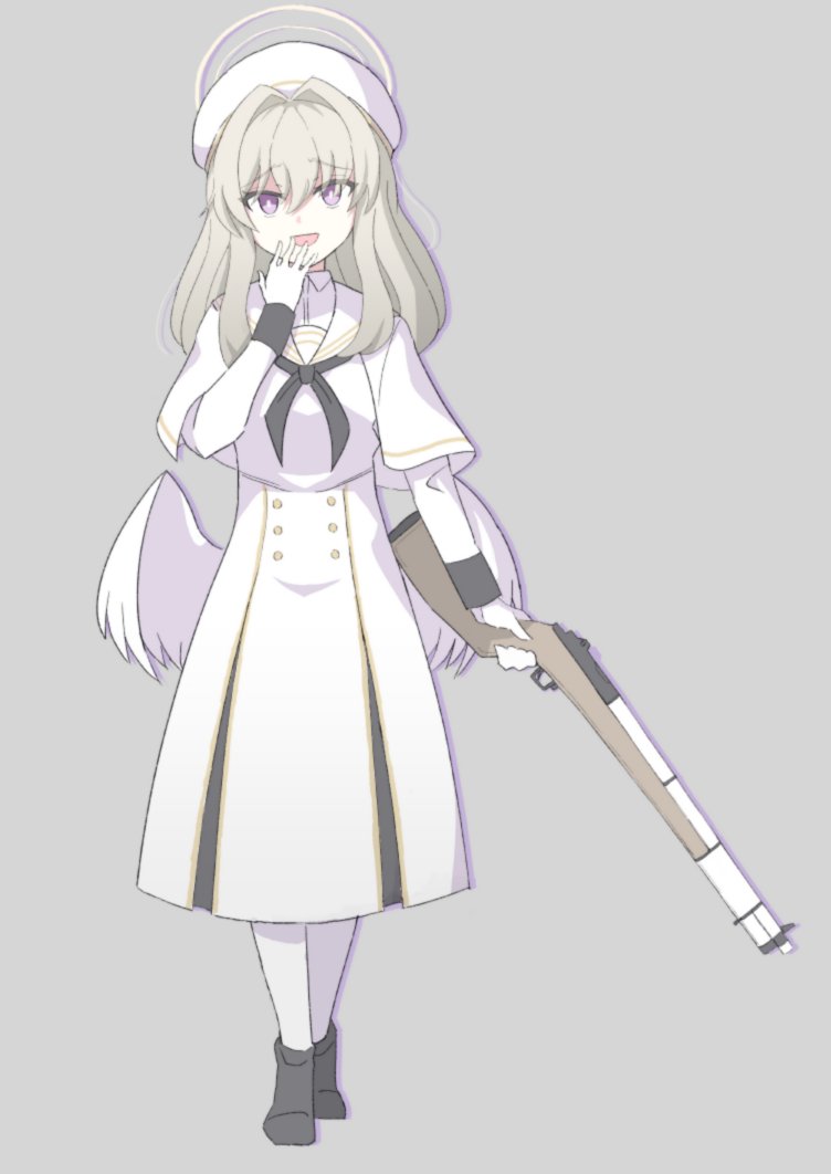 tea party militant (blue archive) drawn by po_(podi_mahattaya)