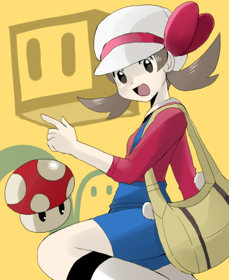 lyra (pokemon and 2 more) drawn by tenko_(paradise)