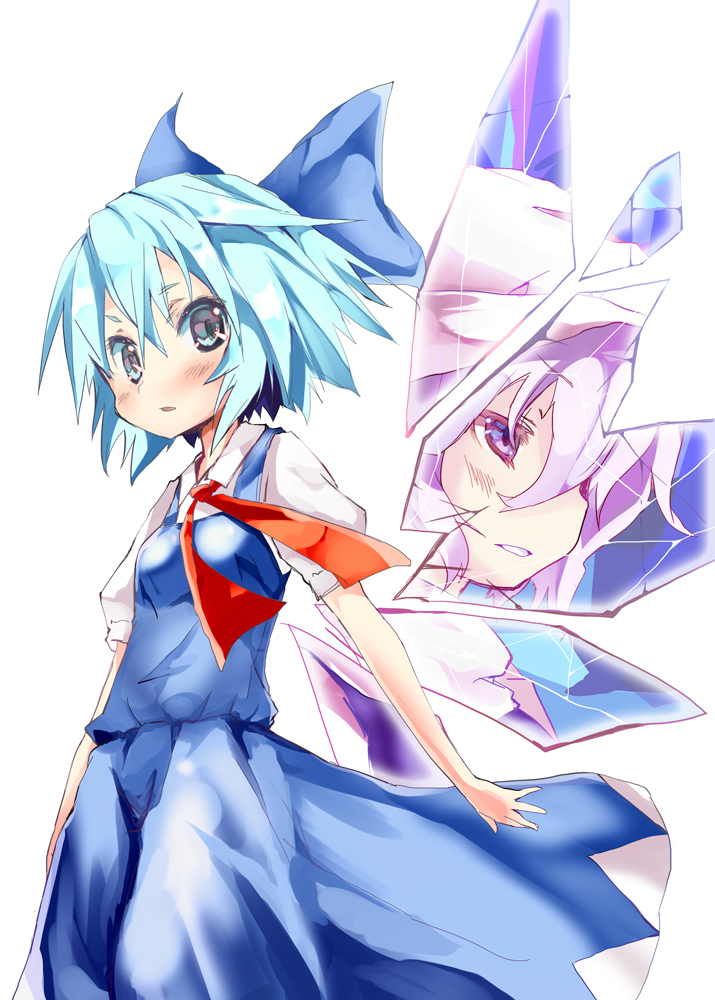 cirno and letty whiterock (touhou) drawn by kuroneko_no_toorimichi