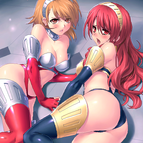 takeba yukari and kirijou mitsuru (persona and 1 more) drawn by zen_(kamuro)