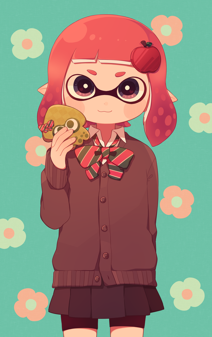 inkling player character and inkling girl (splatoon) drawn by ma-to