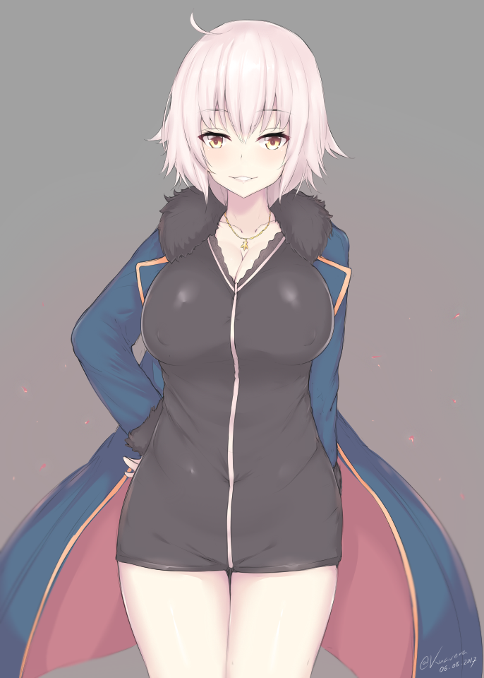 jeanne d'arc alter (fate and 1 more) drawn by kuavera