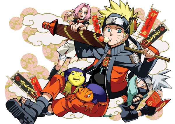 haruno sakura, uzumaki naruto, and hatake kakashi (naruto and 1 more)