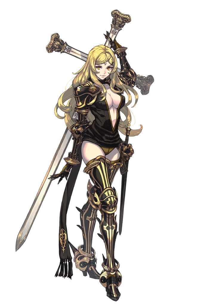 five (drag-on dragoon and 1 more) drawn by fujisaka_kimihiko