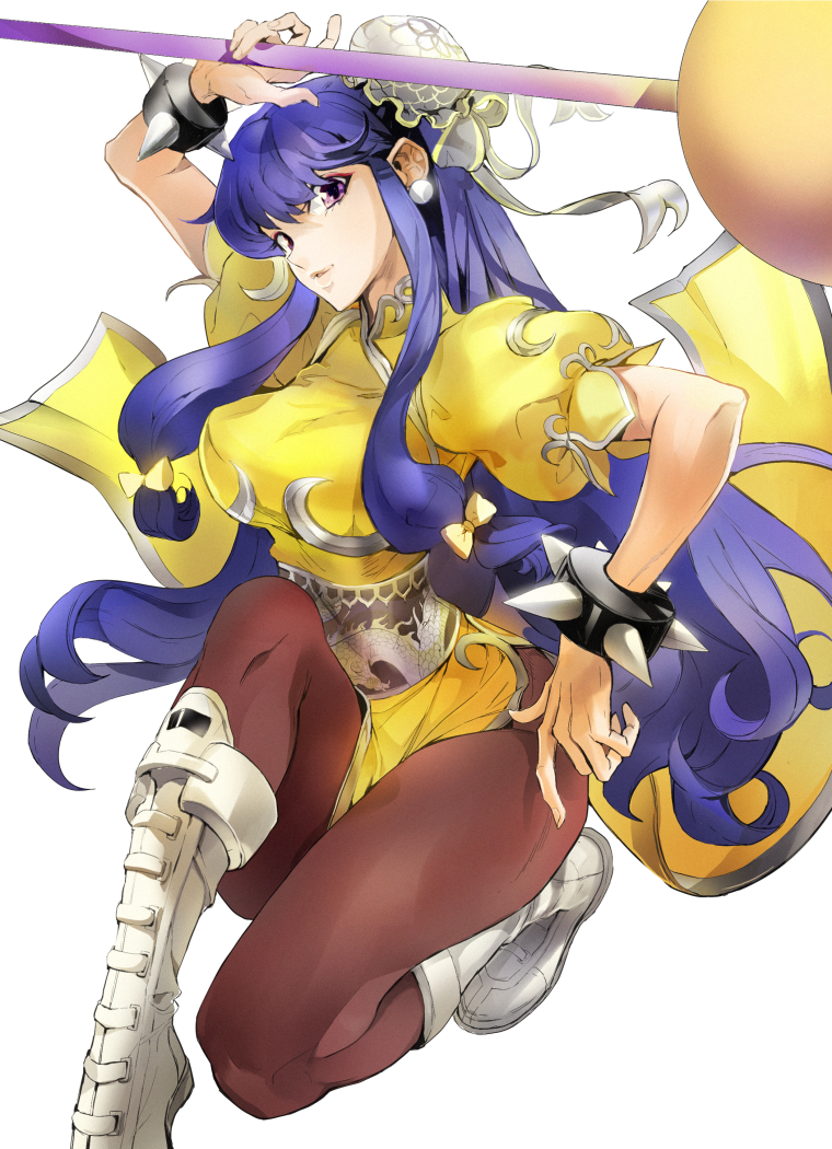 chun-li and shampoo (street fighter and 1 more) drawn by yon_(yonana)
