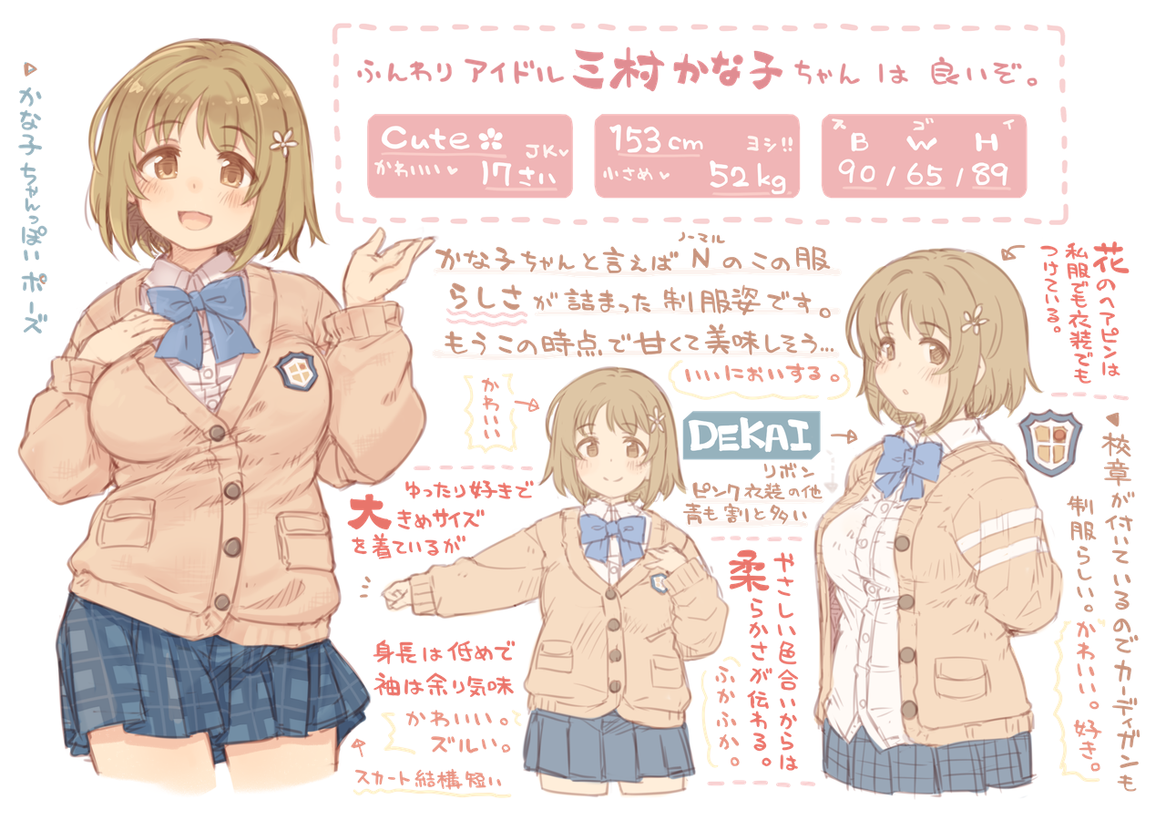 Mimura Kanako Idolmaster And 1 More Drawn By 7010 Danbooru