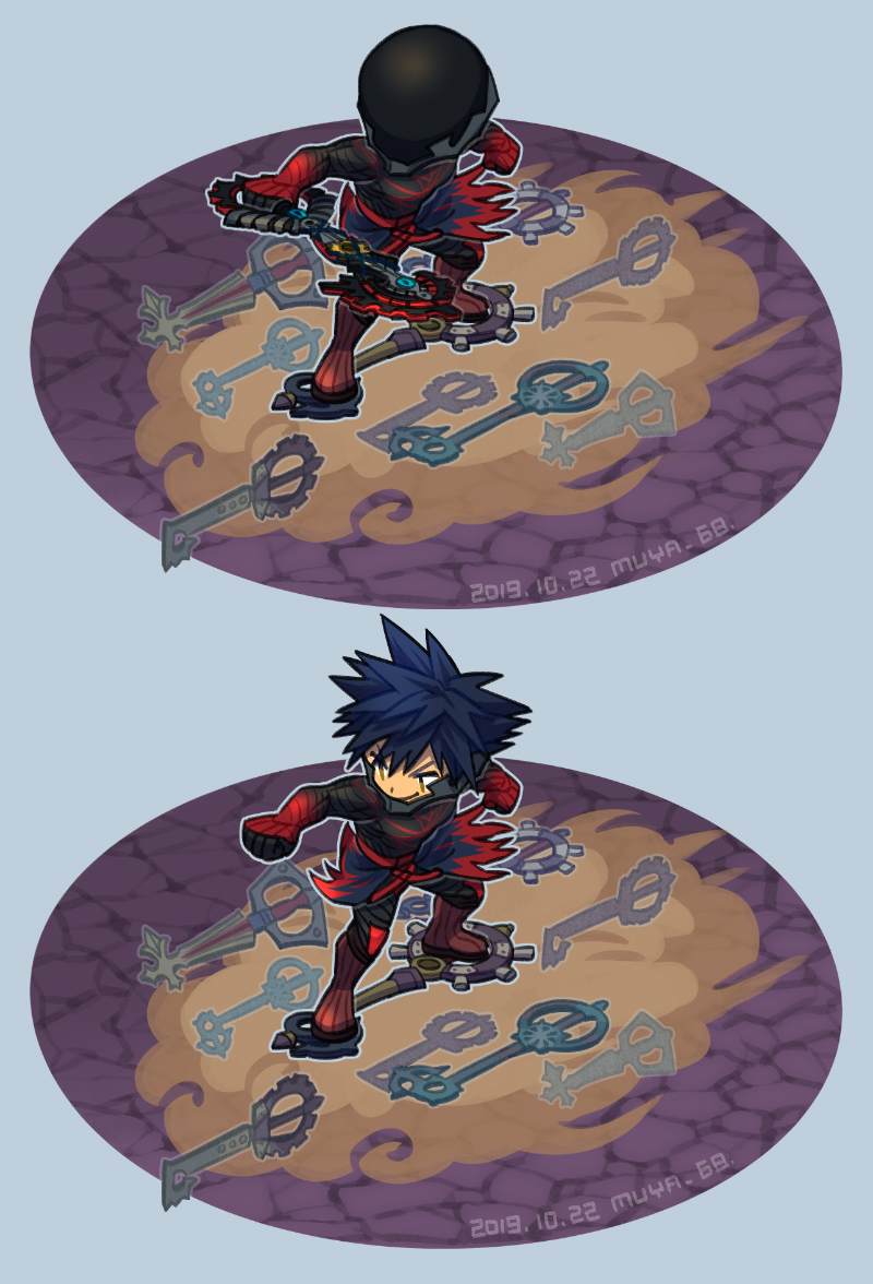 vanitas (kingdom hearts and 1 more) drawn by skyloop19