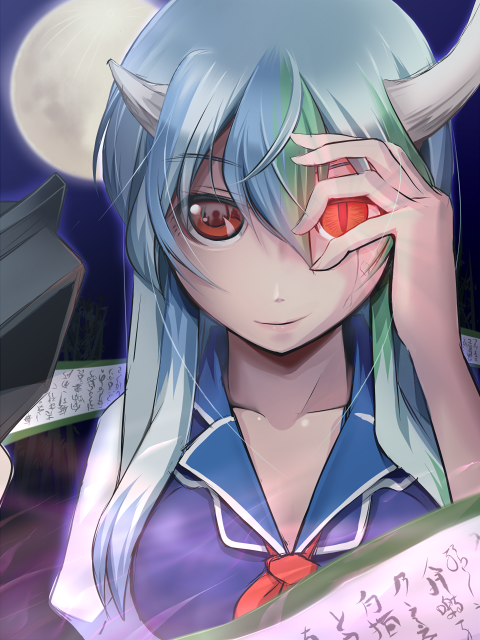 kamishirasawa keine and ex-keine (touhou) drawn by you_naka