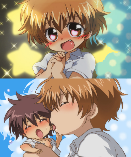 sai akuto and miwa hiroshi (ichiban ushiro no daimaou) drawn by mochiko_(x-game)