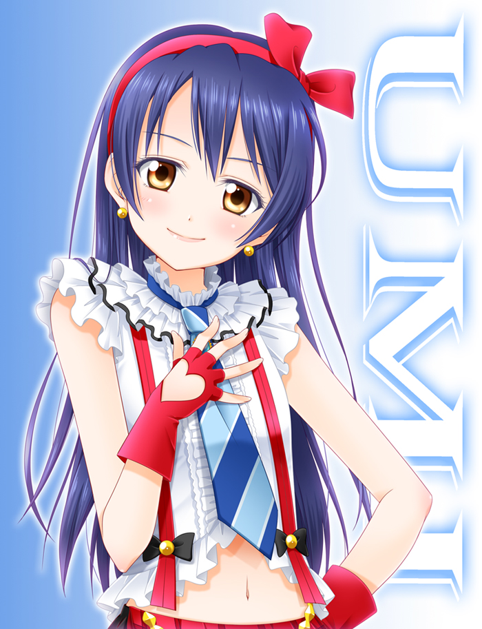 sonoda umi (love live! and 1 more) drawn by hiyori_(nyatto)