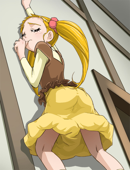 kasugano urara (precure and 1 more) drawn by haruyama_kazunori