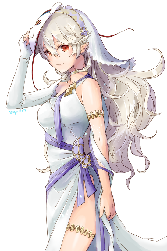 female corrin (fire emblem and 2 more) drawn by robaco