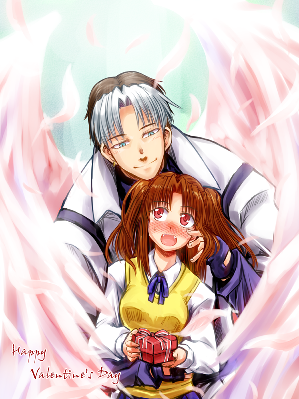 yumizuka satsuki and sachiel (tsukihime and 2 more) drawn by imai_nyuu