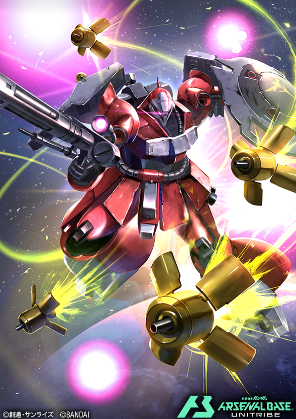 jagd doga quess custom (gundam and 3 more) drawn by kenko_(a143016)