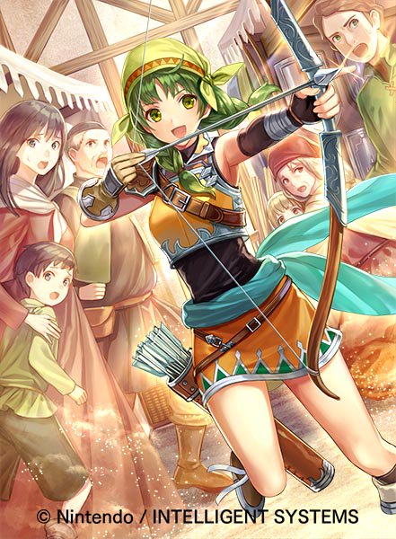 rebecca (fire emblem and 2 more) drawn by siro_(asteblanc)