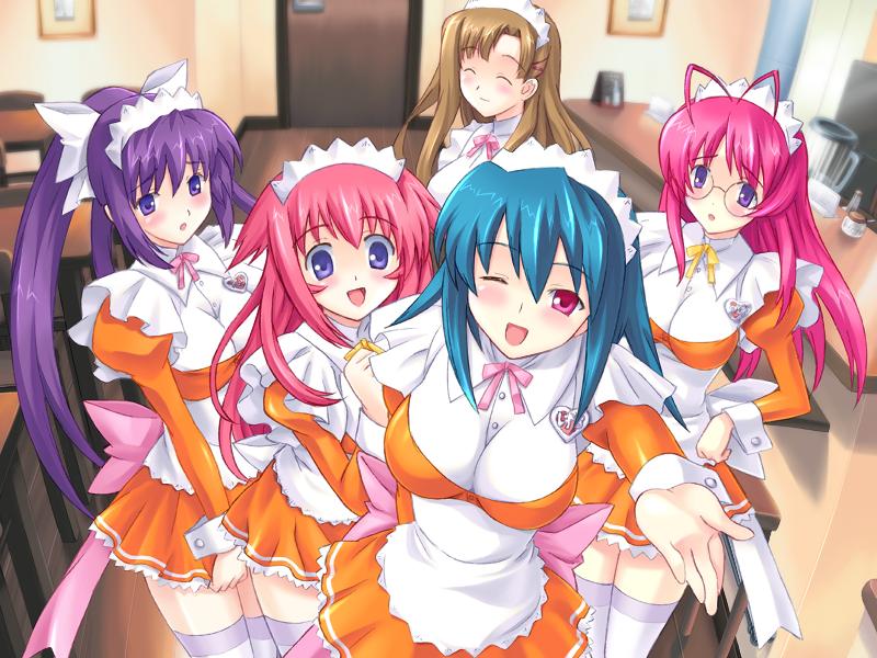 kamina shizuru, nanatsuki ayane, kamina sana, kazakiri rei, and hyakkei nozomi (shimaima) drawn by mutsumi_masato