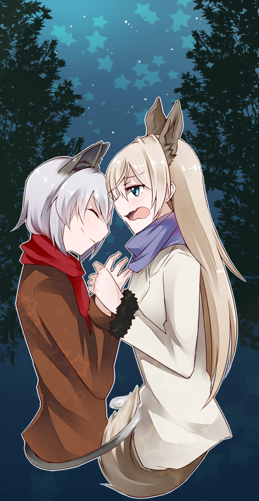 sanya v. litvyak and eila ilmatar juutilainen (world witches series and 1 more) drawn by katakura_nayuuki