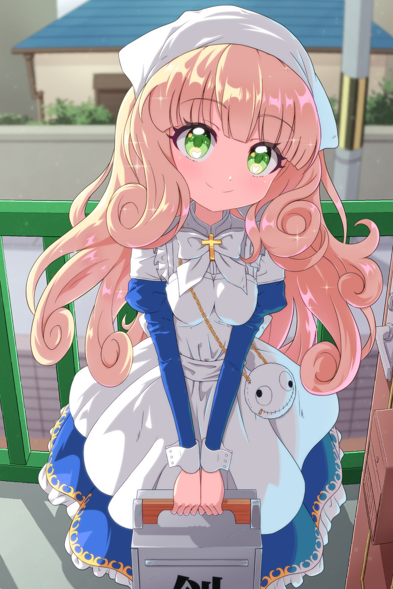 poporon (jashin-chan dropkick) drawn by mumyou_ishi
