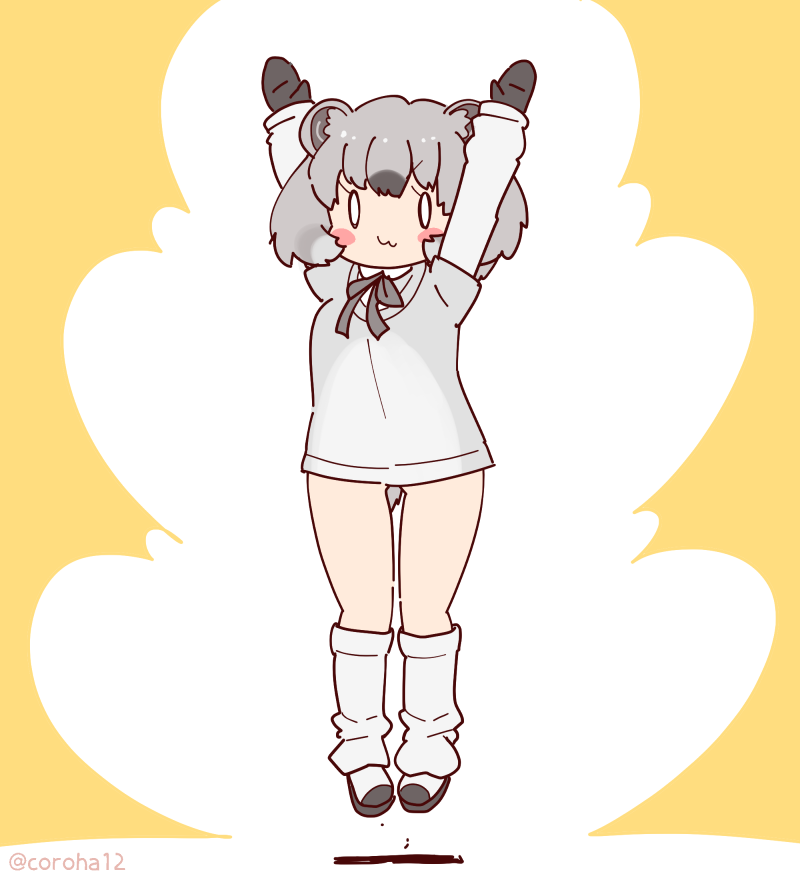 rock hyrax (kemono friends) drawn by coroha