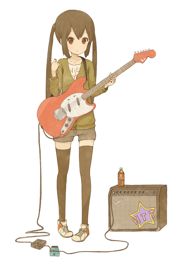 nakano azusa (k-on! and 1 more) drawn by kamo_(shiraokamo)