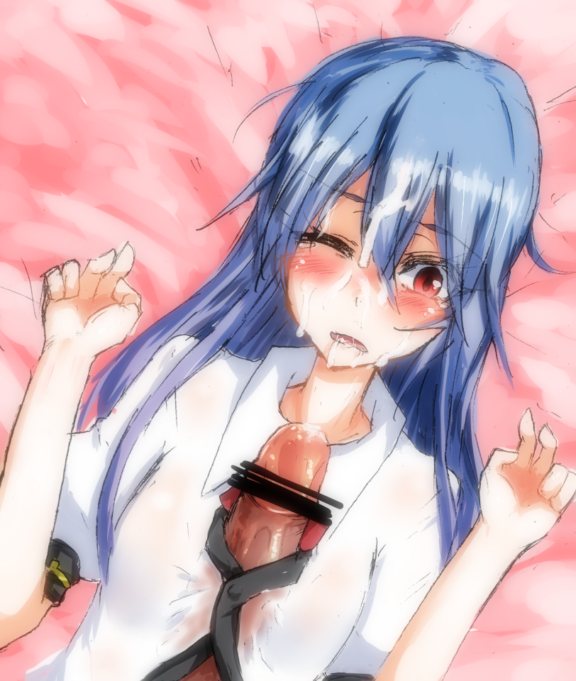 hinanawi tenshi (touhou) drawn by takorice