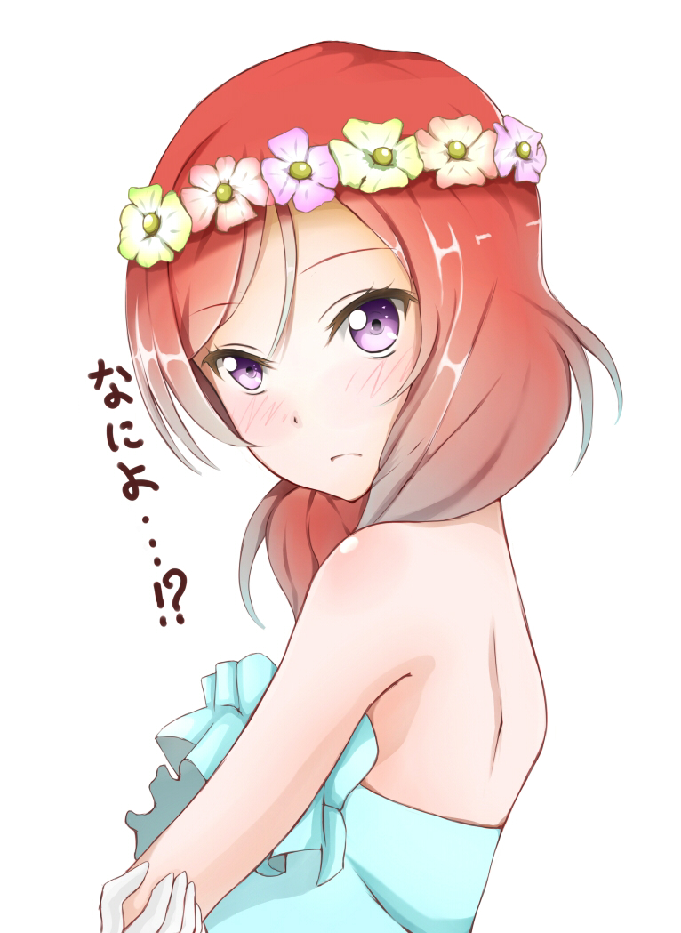 nishikino maki (love live! and 1 more) drawn by matsurika_(j297021302)