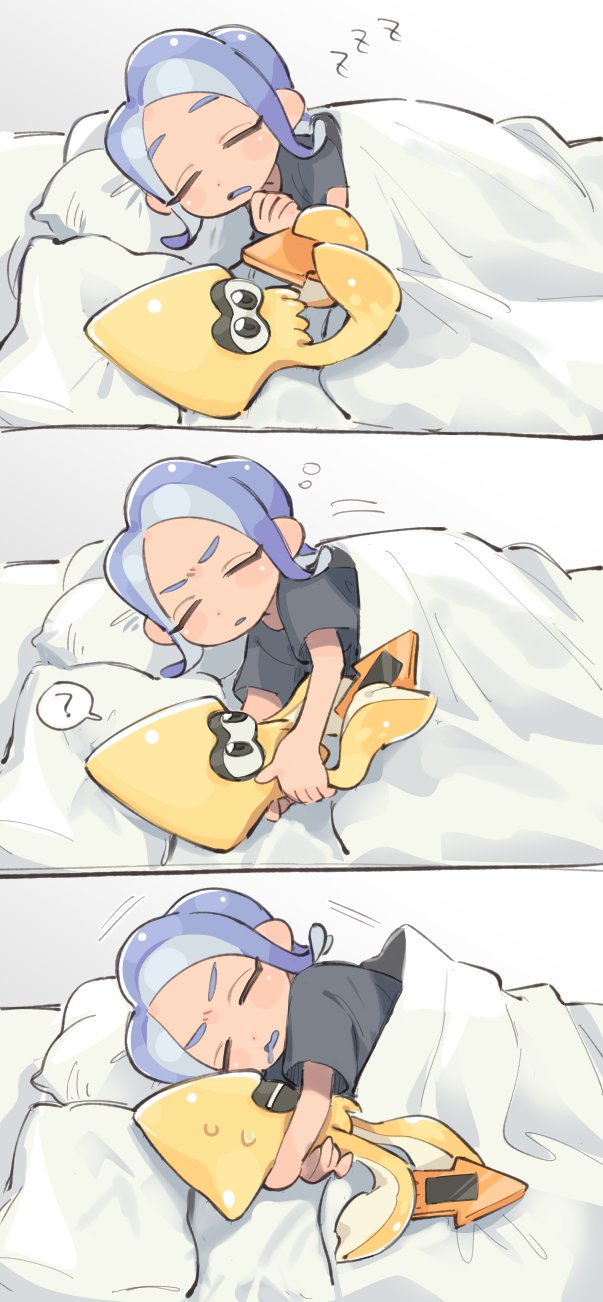 inkling player character, octoling player character, and octoling girl (splatoon) drawn by daidaiika